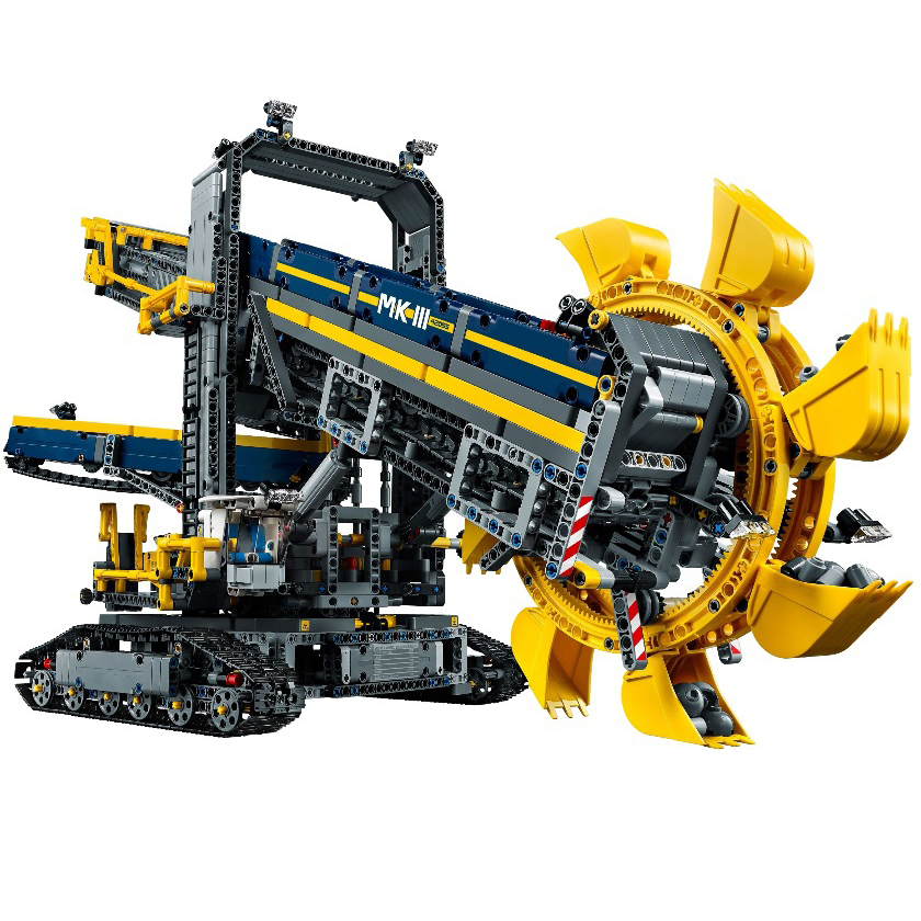 Lego Technic. Лего Техник. Роторный экскаватор  